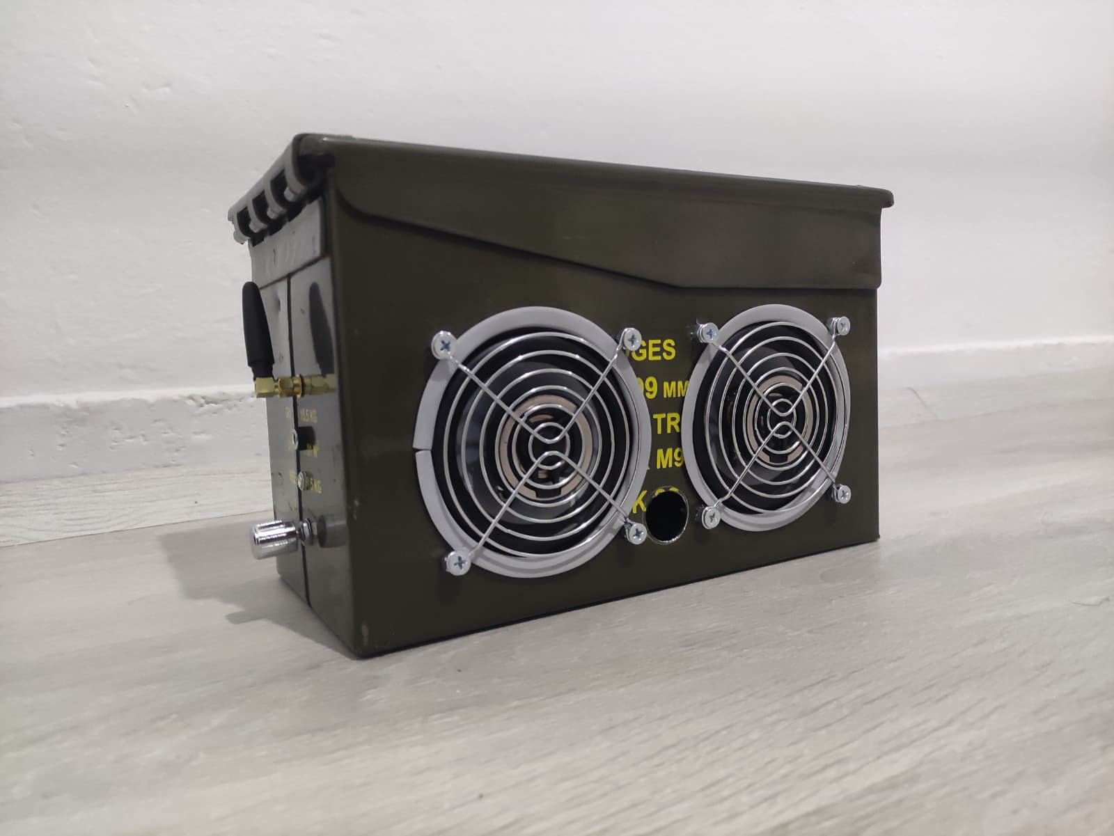 Rhodio Military Ammo Box Speaker